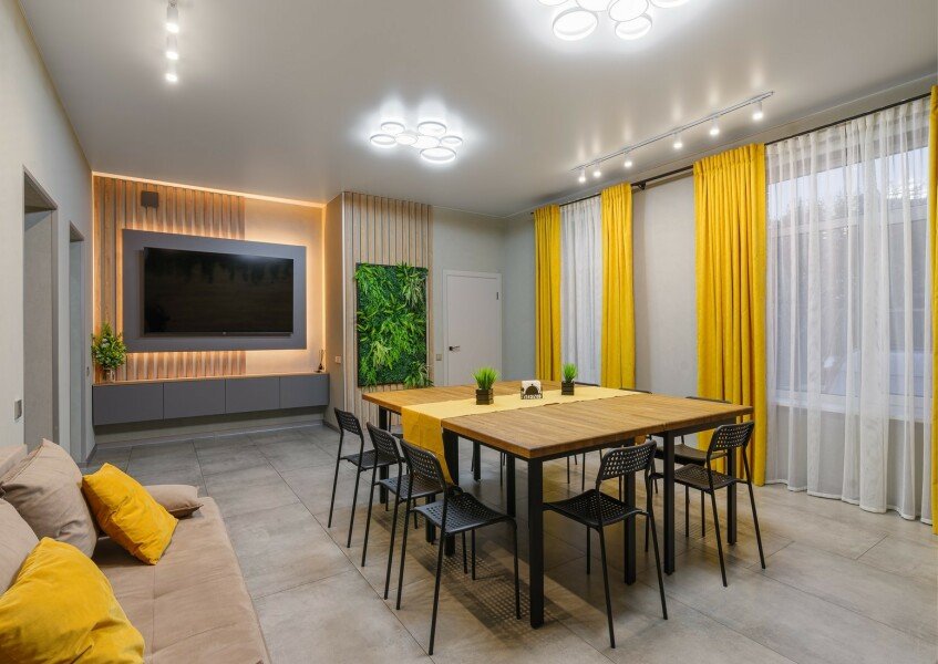 Коттедж 12-местный 4-комнатный (Лофт)