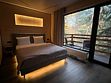 Двухместный номер Standard с балконом и с видом на горы двуспальная кровать, База отдыха Гринвальд 1474, Архыз