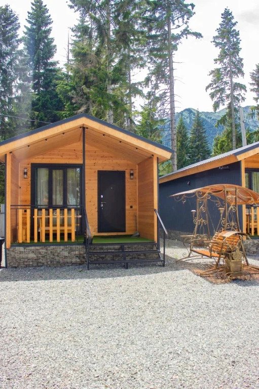 Шале Green Apart 1 2, Теберда, Республика Карачаево-Черкесия