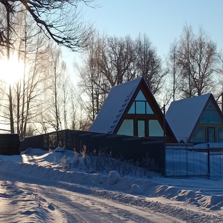 А-фрейм Бережок, Тверская область: фото 5