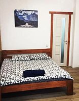 Двухместный номер 3 этаж двуспальная кровать, База отдыха Сила Сибири, Шерегеш