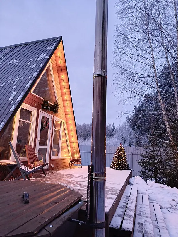 Частный дом Hide Forest, Московская область, Истринский район поселок Истра