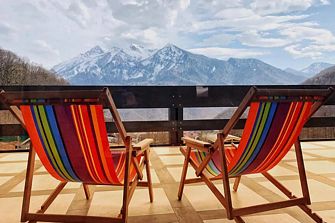 Шале С видом на горы