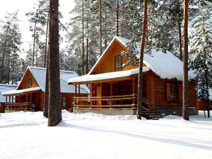 Вид на домики