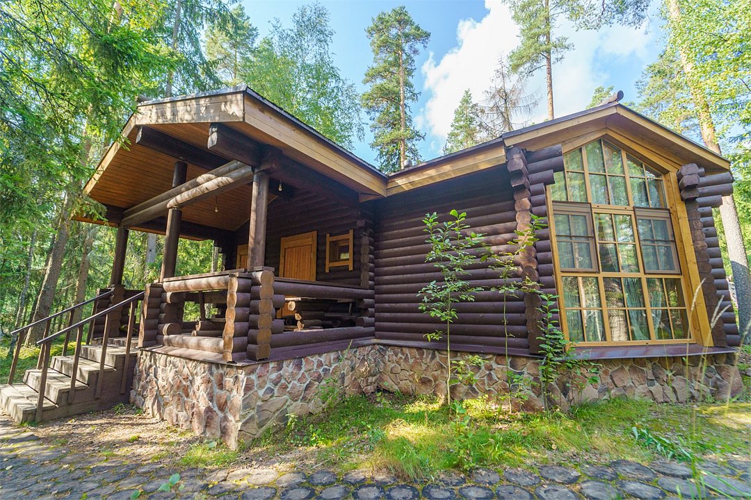 База отдыха Шишки на Лампушке, Приозерский район, Ленинградская область