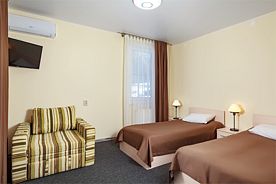 Студия с раздельными кроватями, Курорт Манжерок 3*, Озёрное