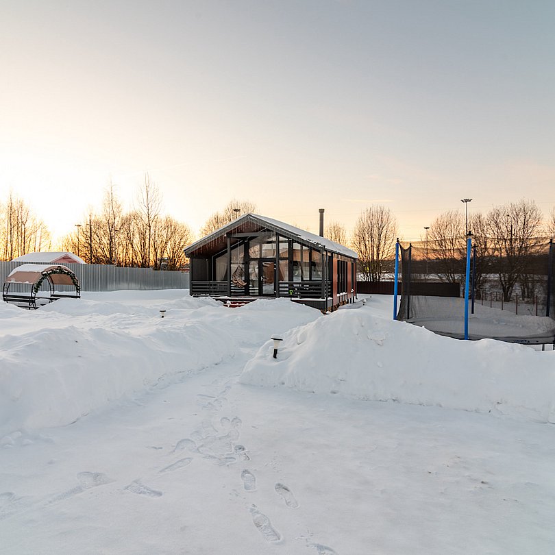 Гостевой дом Домик в Икше (бывший Загородный комплекс Домик в Икше), Московская область, Дмитровский район 