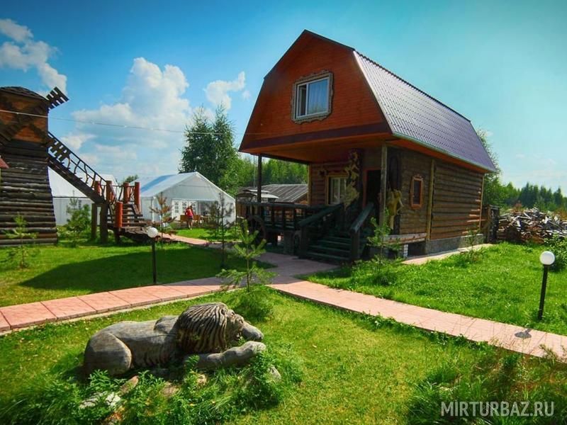 Вид на баню