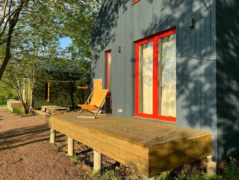 Гостевой дом Домики в поле, Ленинградская область, деревня Васильево Приозерский район