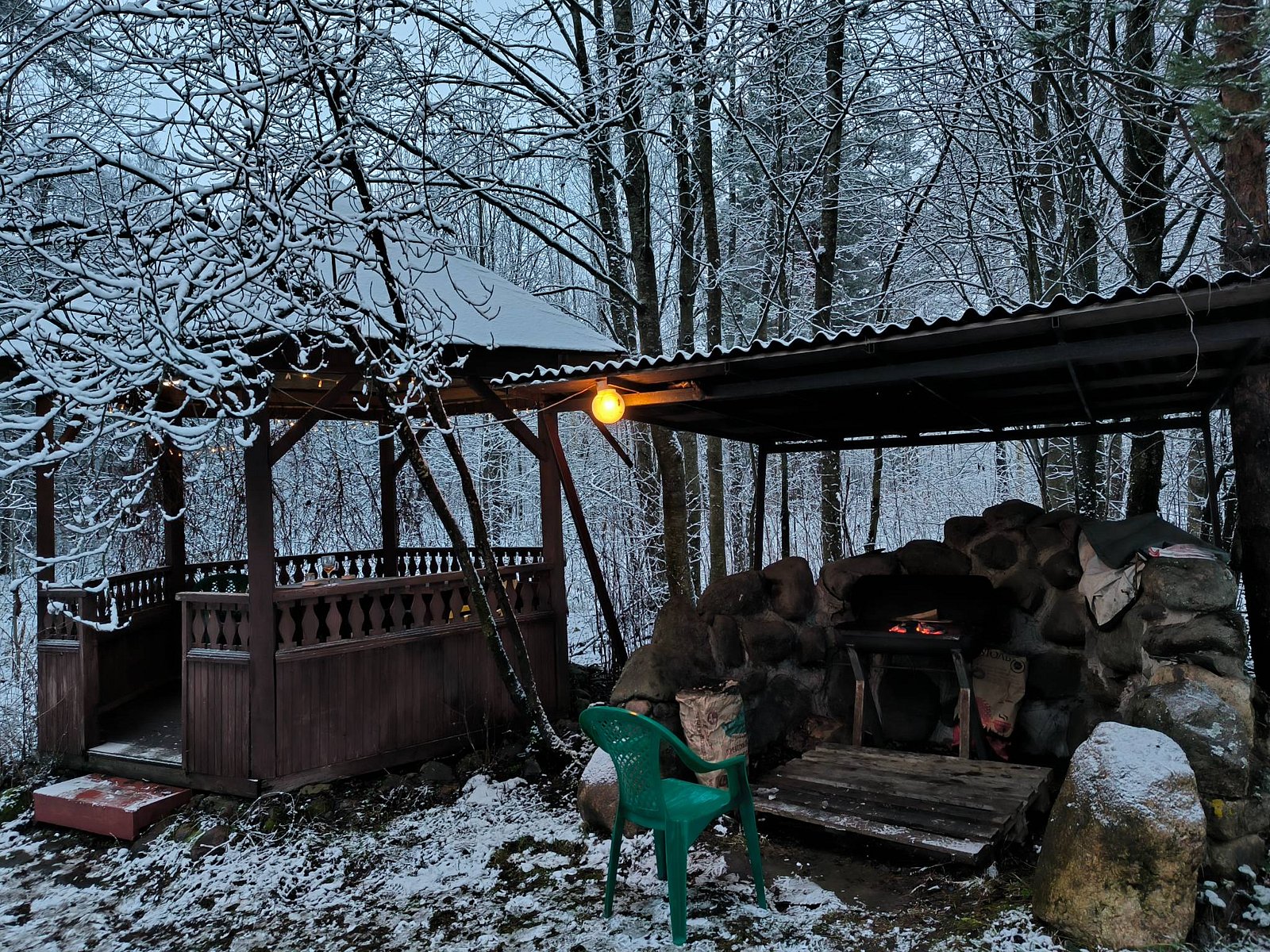 Фото 3 из отзыва о базе отдыха Хозяйство Доброе