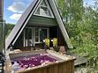 Дом Сказка с костровой зоной и мангалом, Дома в аренду Глэмпинг на озерах, деревня Тимково