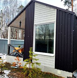 Загородный дом Дача на озере Балтым с баней и чаном