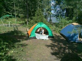 Проживание в палатке, База отдыха Ясная поляна, Нугуш