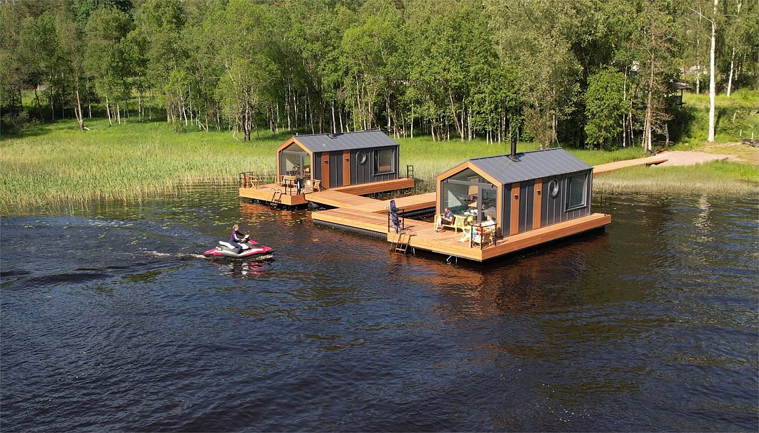 Наедине — дома на воде, Ленинградская область: фото 2