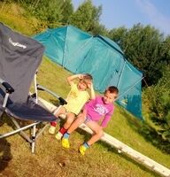 Размещение в палатке, Туристическая база отдыха Новгородская деревня