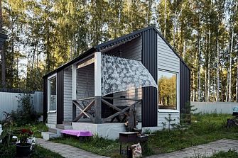 Загородный дом Дача на озере Балтым с баней и чаном