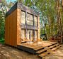 Четырёхместный семейный коттедж, Глэмпинг Ёлки, поселок Октябрьский