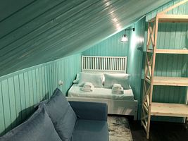 Четырёхместный номер Comfort, База отдыха White Village, Архыз