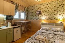Двухместный номер Standard с красивым видом из окна двуспальная кровать, База отдыха Фокино-Приволжье, Воротынский район