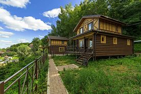 Коттедж Дуплекс с балконом и с красивым видом из окна, База отдыха Фокино-Приволжье, Воротынский район