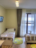Двухместный номер Standard с балконом 2 отдельные кровати, База отдыха Медео, Соликамск