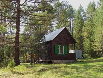 Вид на домик