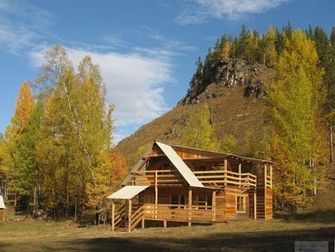 Вид на домик