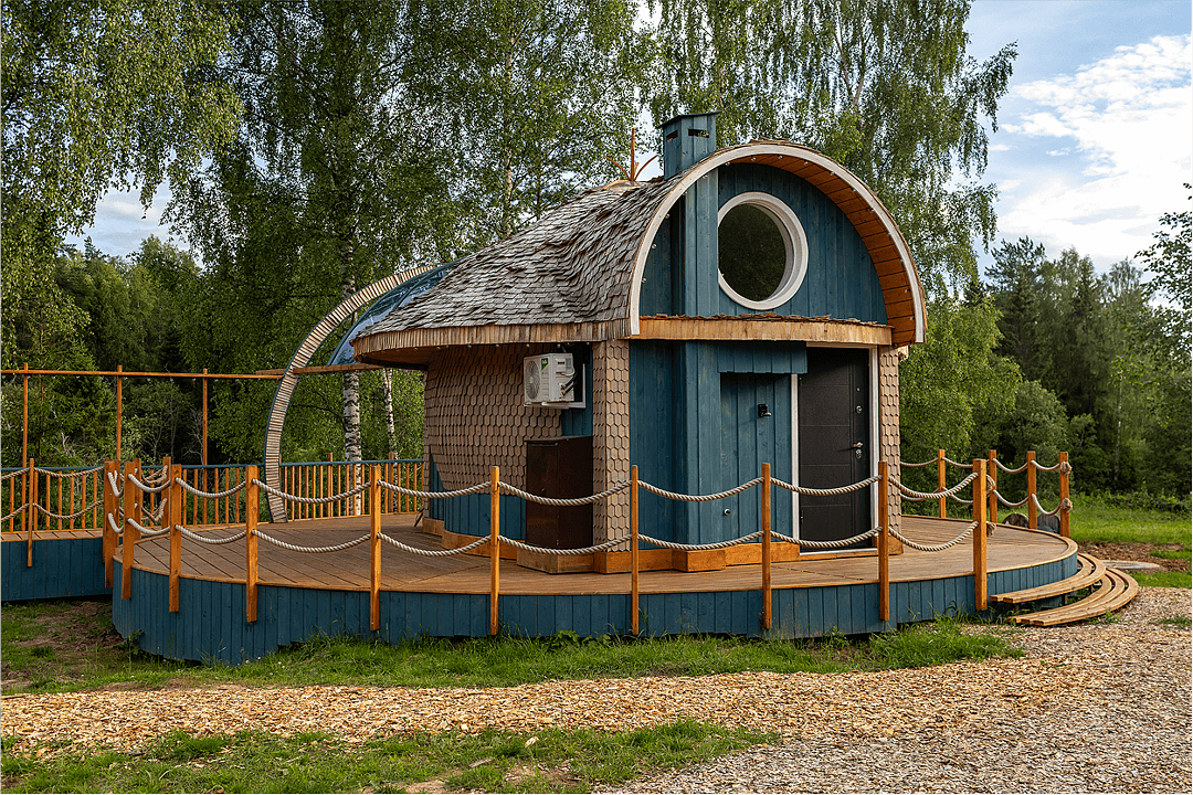 База отдыха Красная горка, Ярославская область, деревня Жманка 