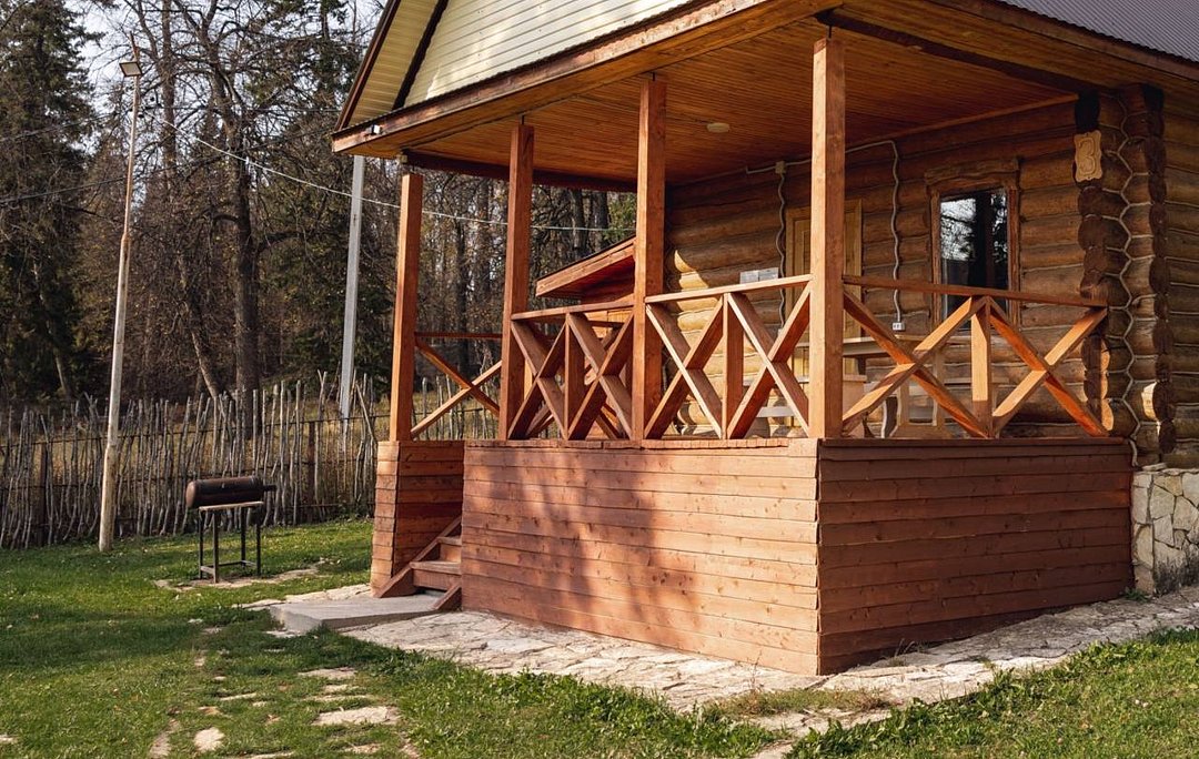 Дом 4-местный (с камином)