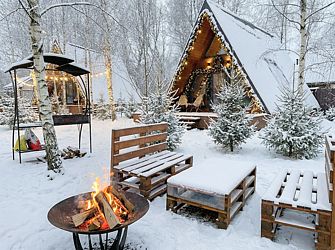 Домики в аренду Форест Глэмп Уварово