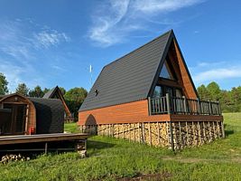 Коттедж №1 (4+2), База отдыха Eco Hut, Лахденпохский район