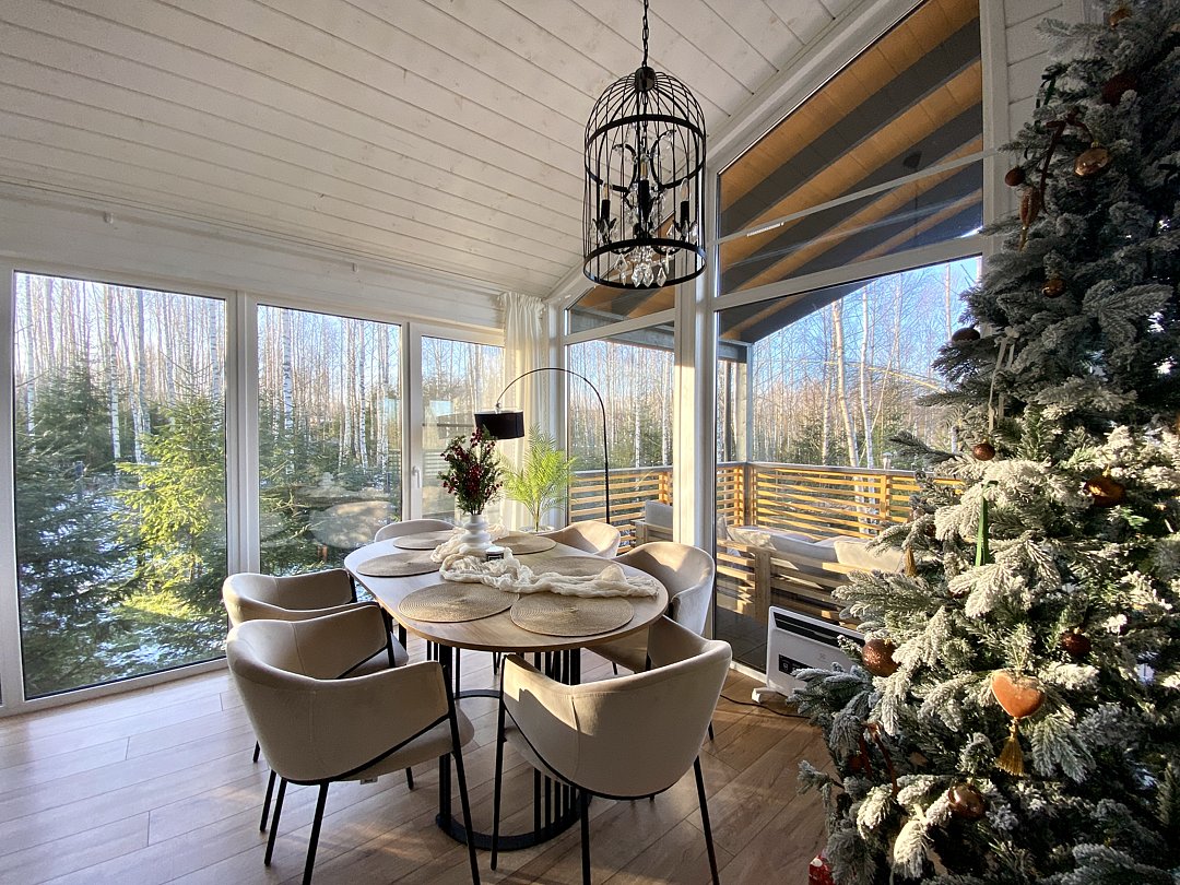 ЕлкиШале с баней и чаном у леса, Московская область: фото 2