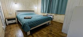 Двухместный номер Standard рядом с пляжем двуспальная кровать, Кемпинг Экопарк Большая Рыба, Полна