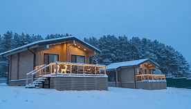 Семейный коттедж с балконом, База отдыха BorWood, Боровое