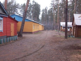 Вид на домики