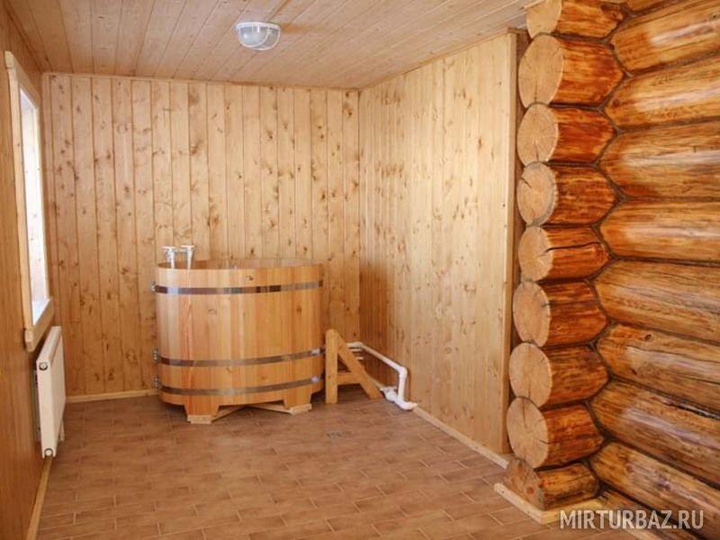 В бане