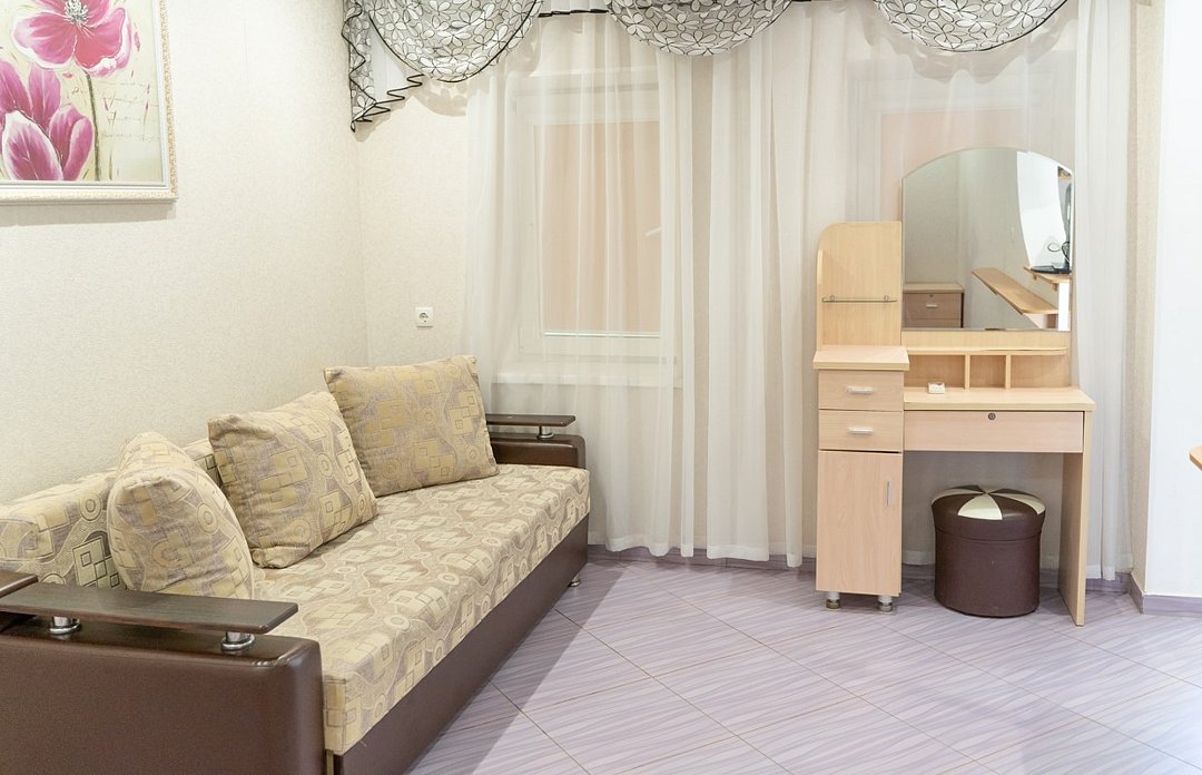 Студио 4-местный 1-комнатный