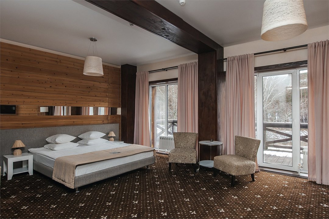 Делюкс 2-местный (корпус Президентский) вид на реку