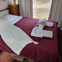 Двухместный домик с панорамными окнами и чаном Номера домов: Клубничный, Агроглэмпинг Две эпохи, село Муранка