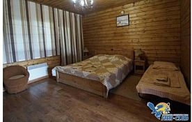 Двухместный номер с 1 кроватью, Рыболовно-охотничья база Фиш клаб, Камызякский район
