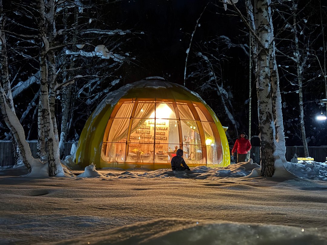 Фото 3 из отзыва о глэмпинге Багио