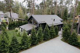 Норвежский коттедж «Гренландия с русской парной», Дома в аренду Миден, Всеволожский район