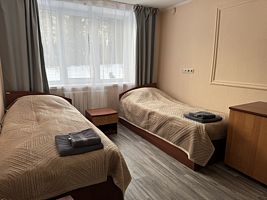 Двухместный номер с двумя раздельными кроватями, База отдыха Энергетик, Среднеуральск