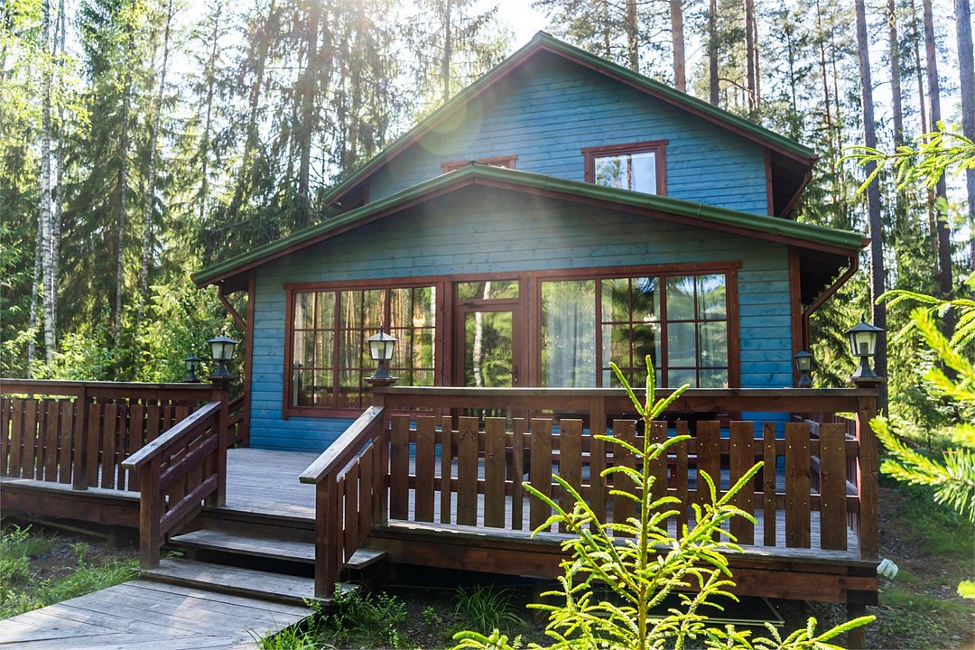 База отдыха Шишки на Лампушке, Приозерский район, Ленинградская область