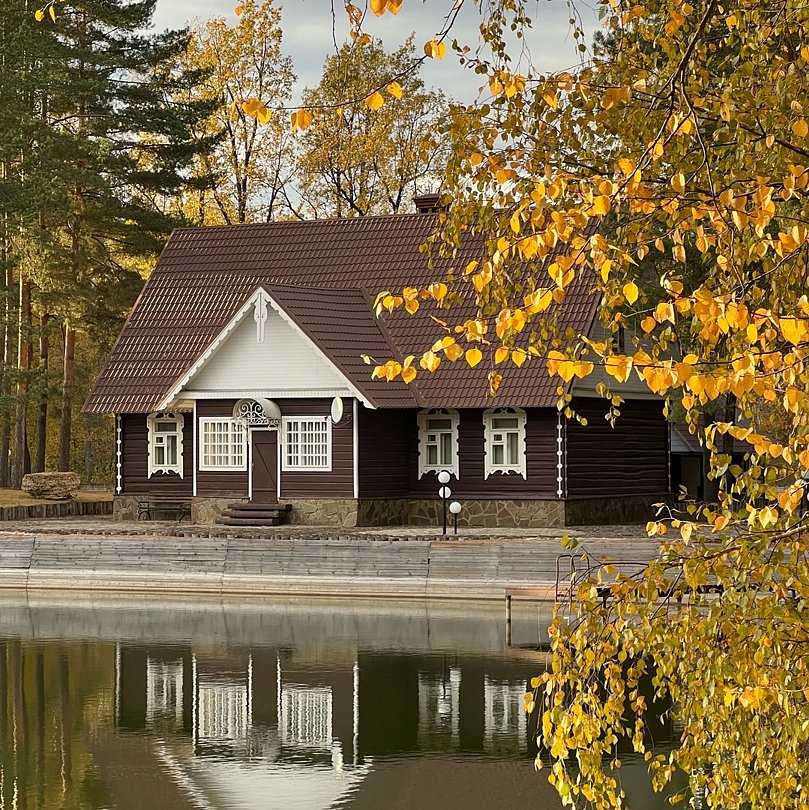 Дом 10-местный 4-комнатный (с русской печью)