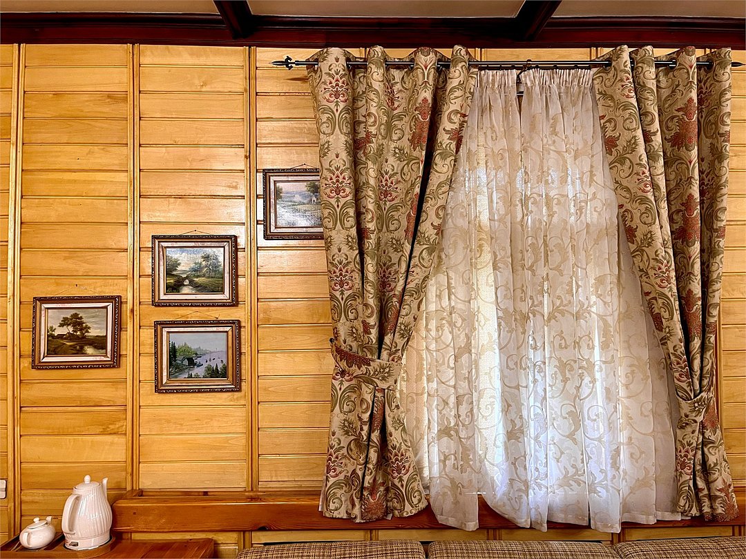 Дом 10-местный 4-комнатный (с русской печью)