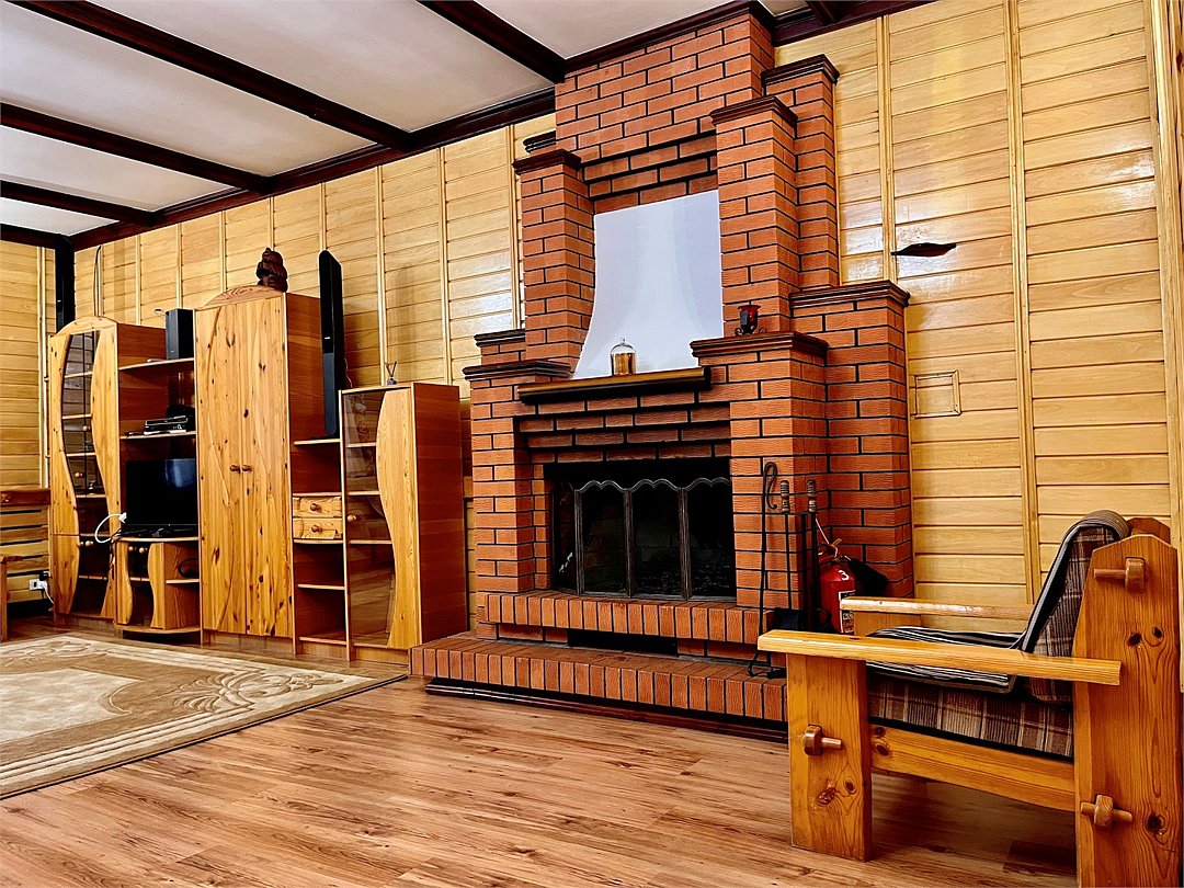 Дом 10-местный 4-комнатный (с русской печью)