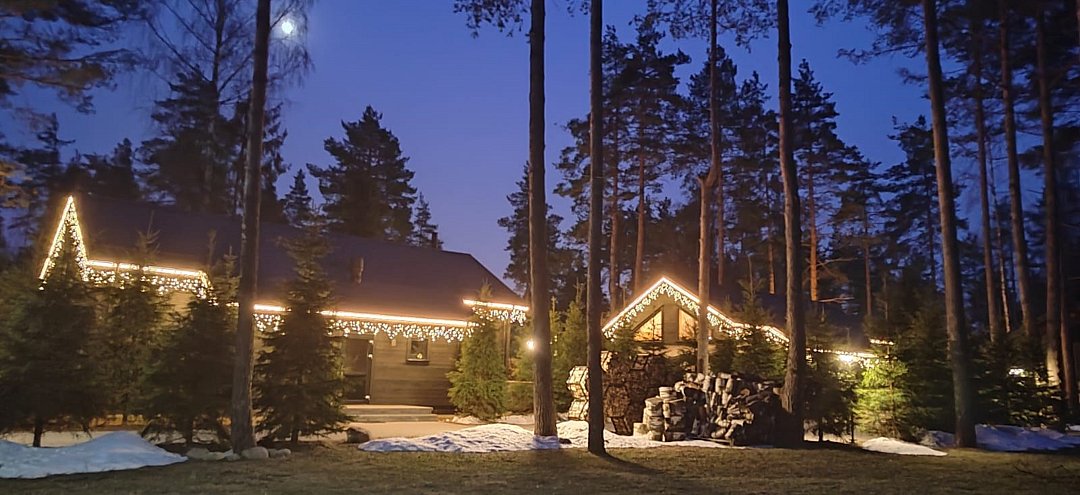 Норвежский коттедж «Скандинавия с турецкой парной»