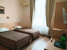Стандарт 2-местный 1-комнатный с отдельными кроватями №11-14,16,21,22, Пансионат Трехгорка, Евпатория