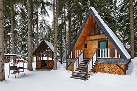 А-фрейм, База отдыха Пихта-парк, Архыз